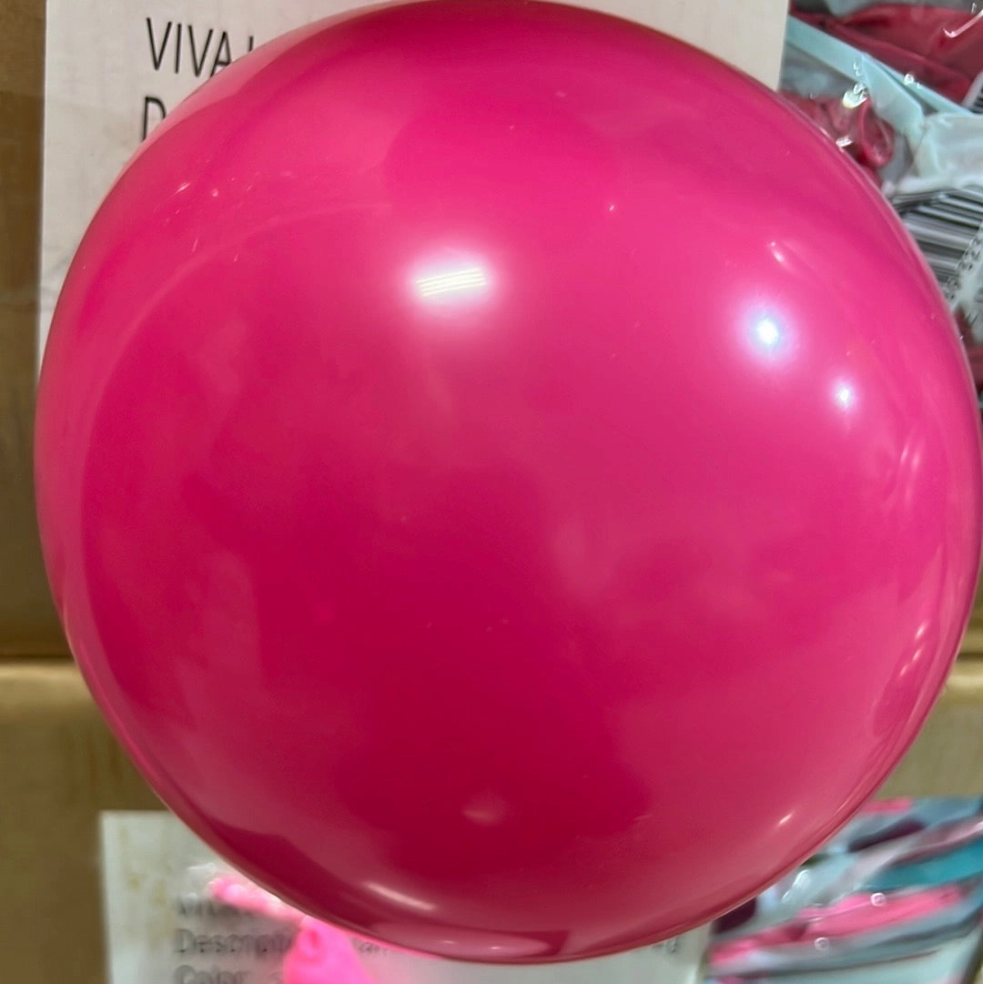 100 pcs Standard 10 Pink single layer balloon baby shower