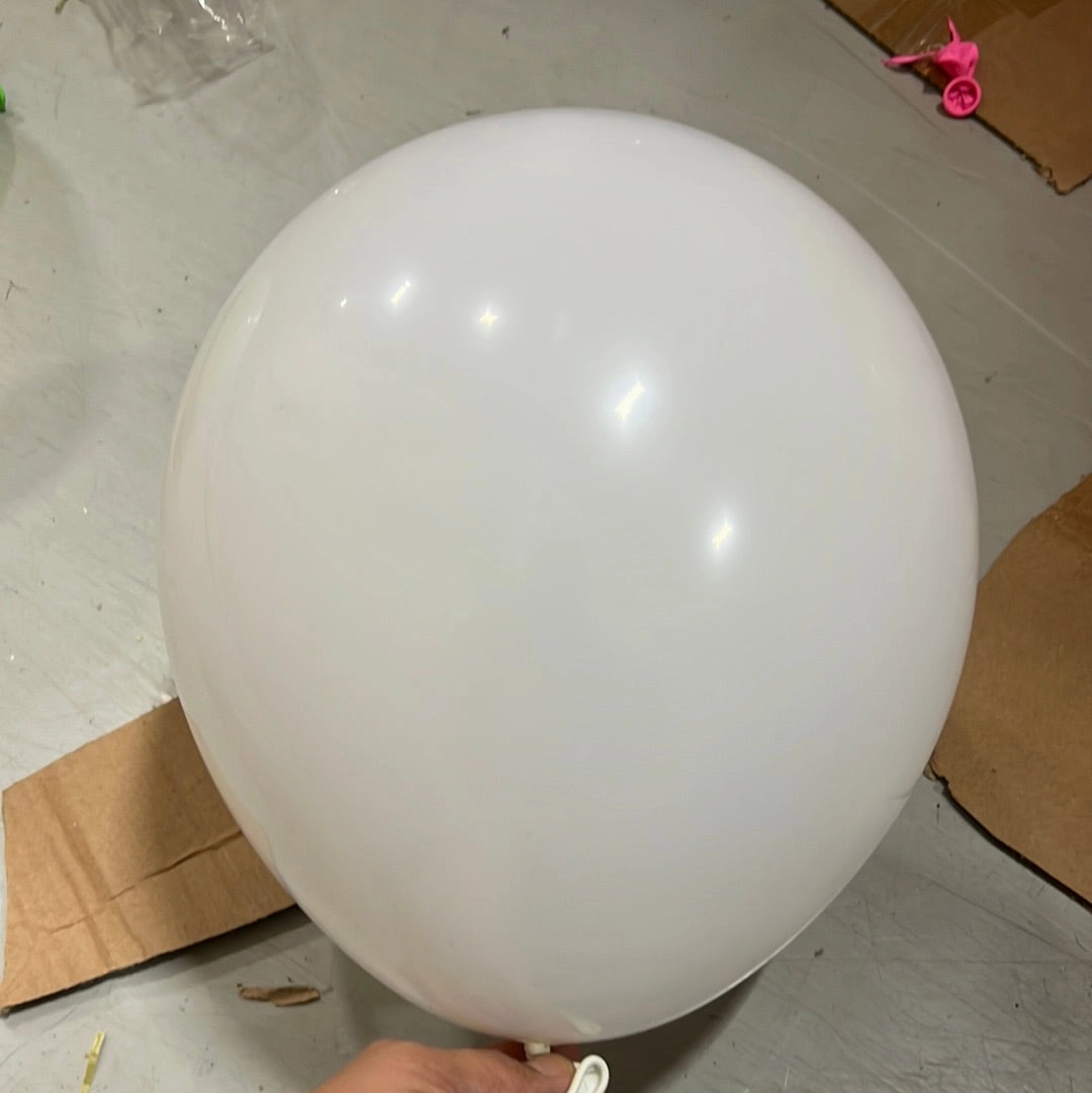 100 pcs Standard 12 Rose Pink single layer balloon baby shower