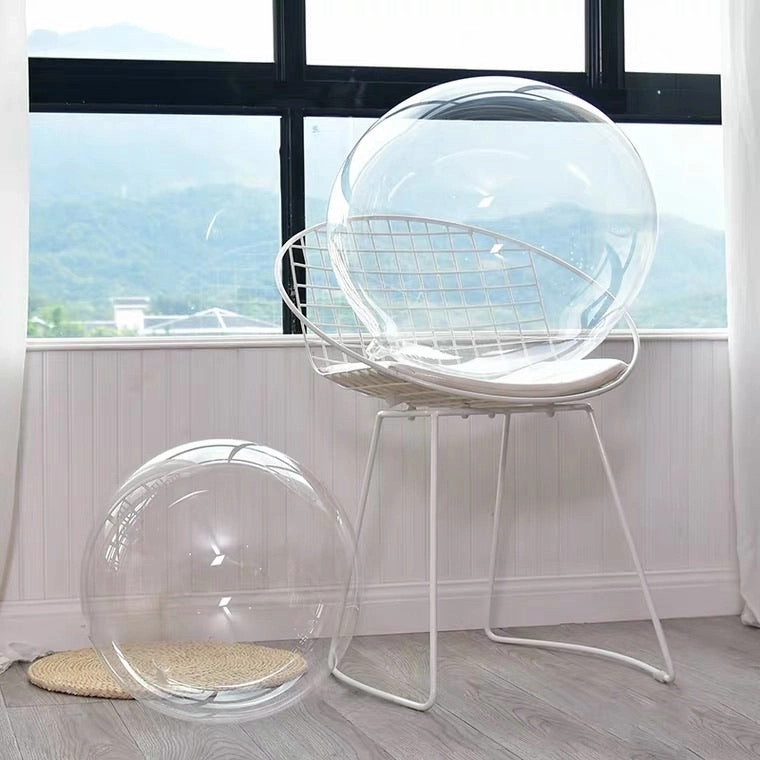 10 pcs Clear bobo balloon 18CM skin/13" (result) realistic flower bouquet  