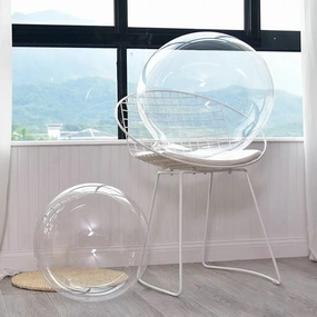 10 pcs Clear bobo balloon 20CM/8" artificial flower bouquet  
