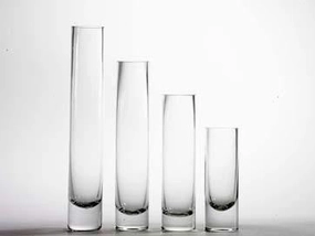 12"x4" Wedding Decoration Cylinder Vase simple centrepieces,aesthetic flower vase