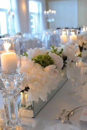12"x4"x4" Mirrored Long and Low Mirrored Vase Glassware Wholesale Wedding Centerpiece,aesthetic flower vase