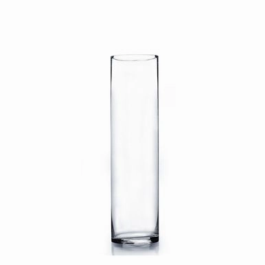 14"x4" simple centrepieces Cylinder Glass Vase,aesthetic flower vase