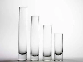 16"x3" Wedding Decoration Cylinder Vase  simple centrepieces MV933-40,aesthetic flower vase