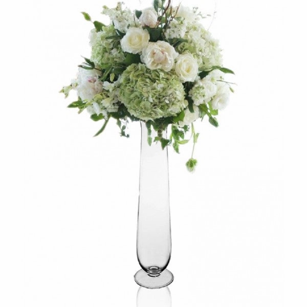 17.5" Tall Clear Vase MV913