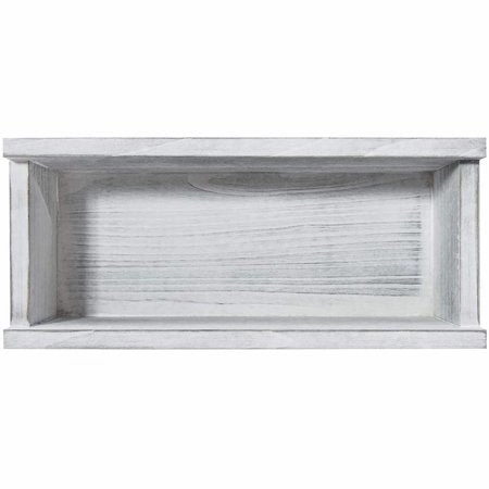 18x4"x7 wide Wood Box Long and Low Vase,aesthetic flower vase