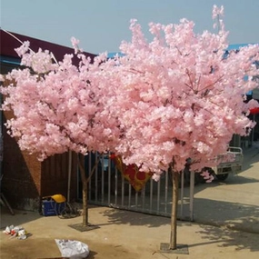 1.5 meter Tall Faux Cherry Blossom Tree with artificial flower pink artificial flower bouquet  