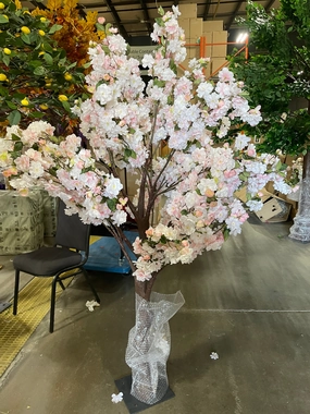 1.8 meter Tall Faux Cherry Blossom Tree with artificial flower pink XDTMB17-15 realistic flower bouquet  