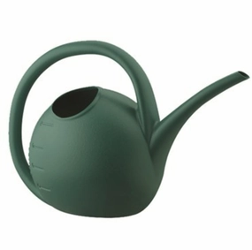 1 Gallon Watering Can - Dark Green,potted plant decor