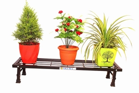 1-Step Metal Planter Stand,plant shelf accessories