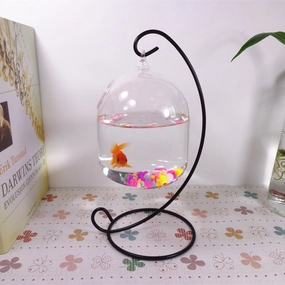 1PC Hanging Holder Crystal,hand-painted ceramic vase