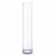24"x4" Cylinder Vase DIY Wedding Supply MV600-60