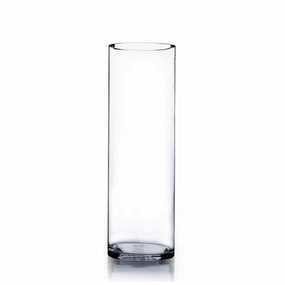 24"x6d Cylinder Vase  DIY Wedding Supply,aesthetic flower vase
