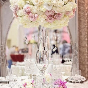 24 Tall Vase wedding centrepiece -#1188/MV1449-60,aesthetic flower vase