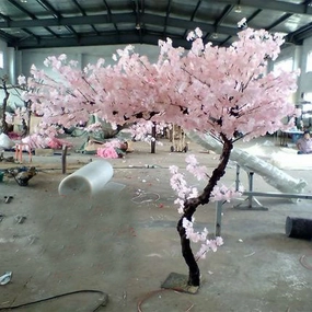 2 meter Tall Faux Cherry Blossom Tree with artificial flower pink artificial flower bouquet  