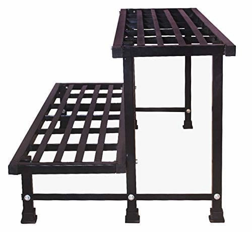 2-Step Metal Planter Stand
