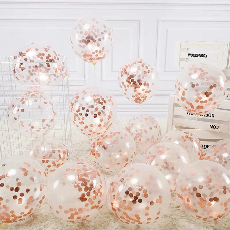 30 pcs 12 metallic shiny gold balloon
