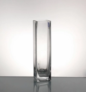 3"x3"x8"H Bud square Vase Small vase wedding centerpiece,aesthetic flower vase