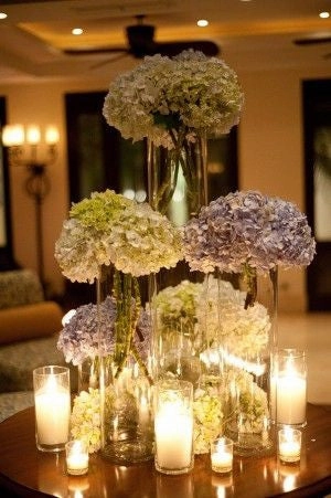 3/set Cylinder Vase 24"/20"/12"x4" DIY Wedding Supply