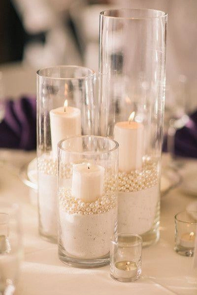 3/set Cylinder Vase 8"x4",14"x4",20"x4" DIY Wedding Supply