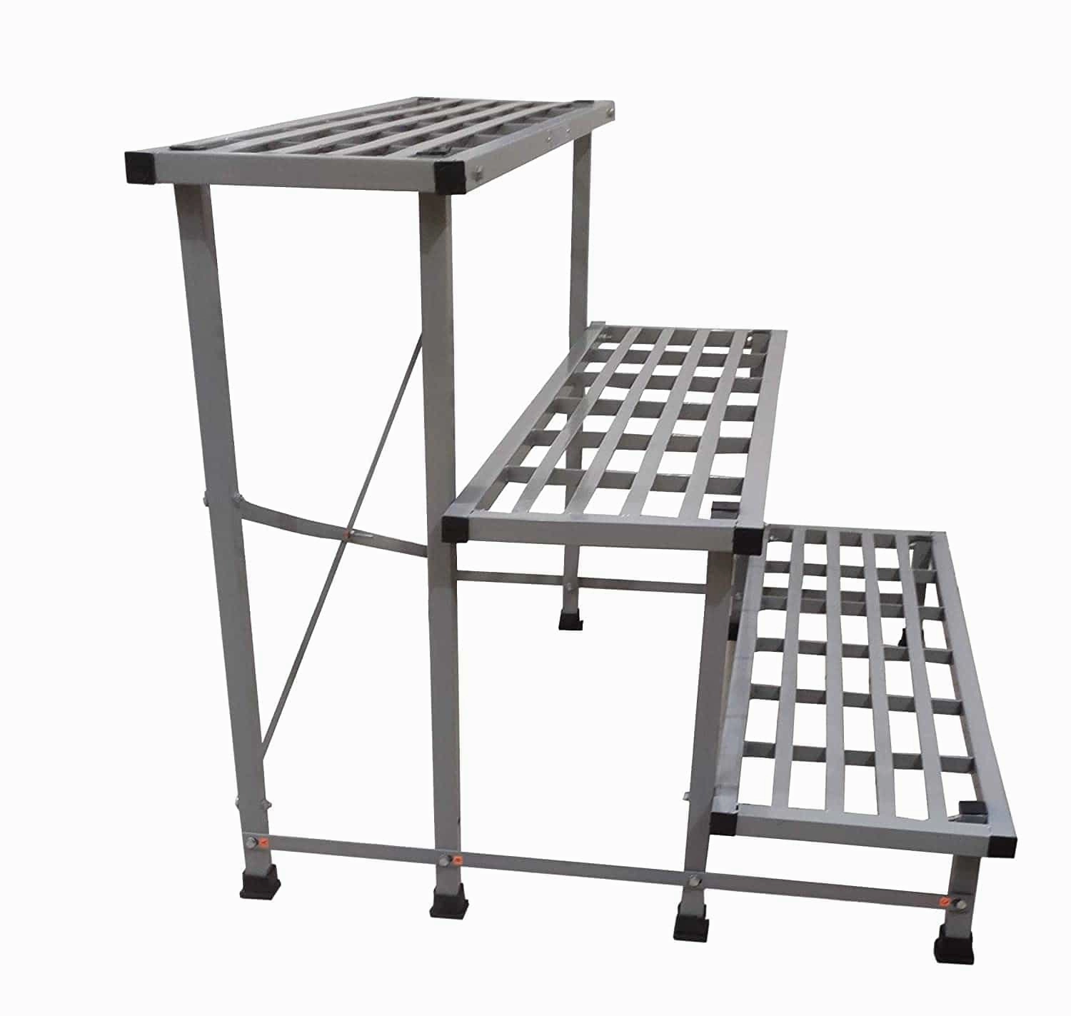 3-Step Metal Planter Stand (100x85x77.5cm)