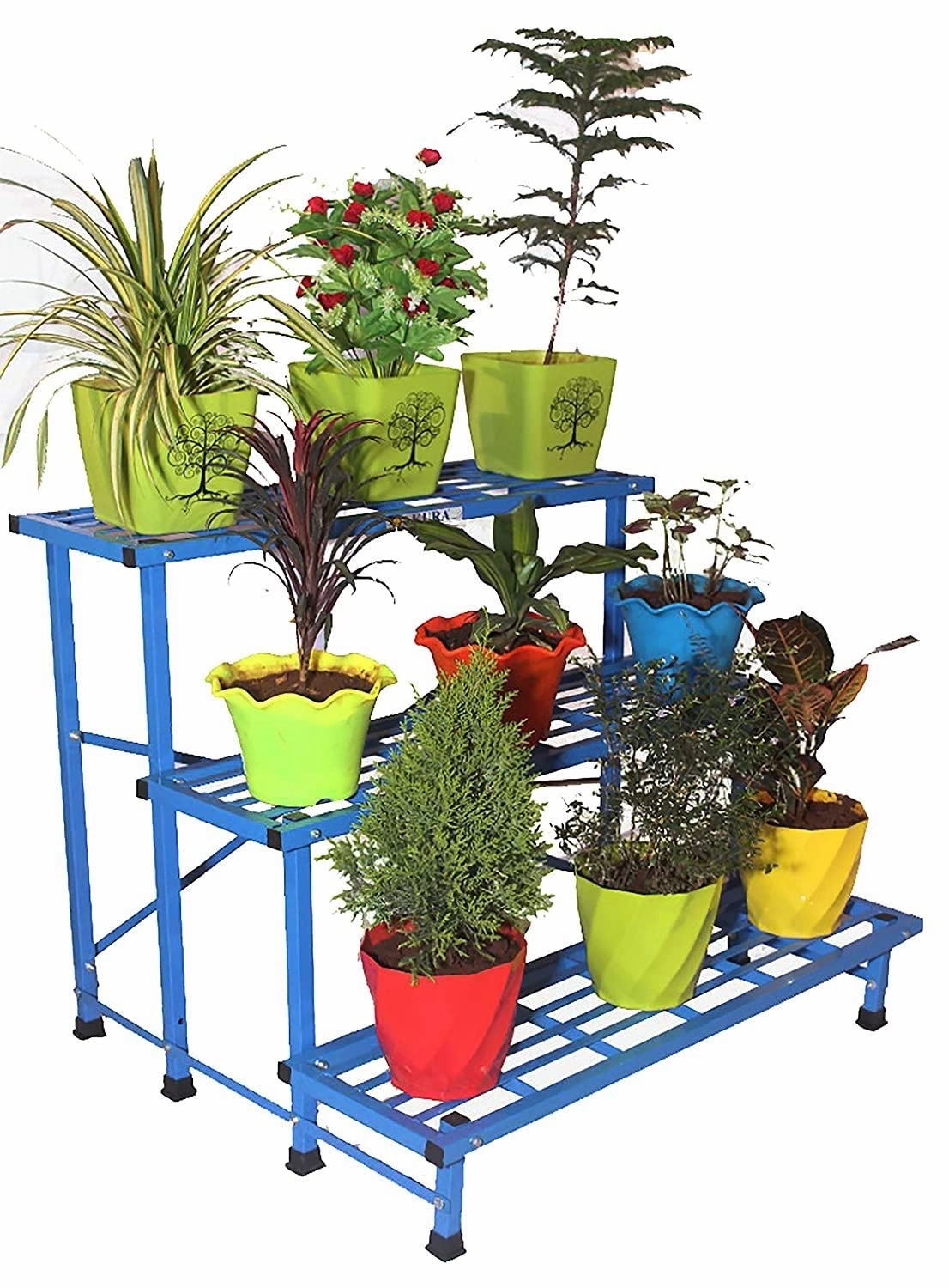 3-Step Metal Planter Stand