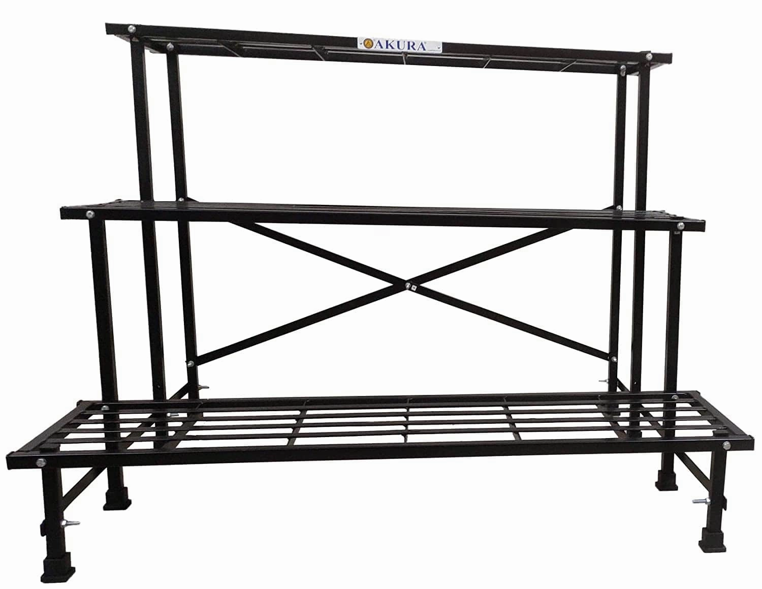 3-Step Metal Planter Stand