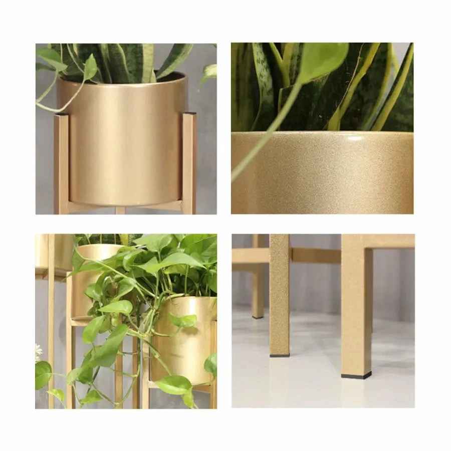 45CM Gold Metal Plant Stand