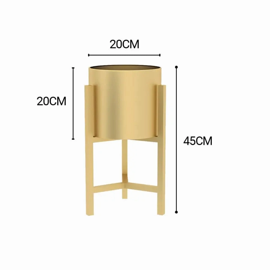 45CM Gold Metal Plant Stand