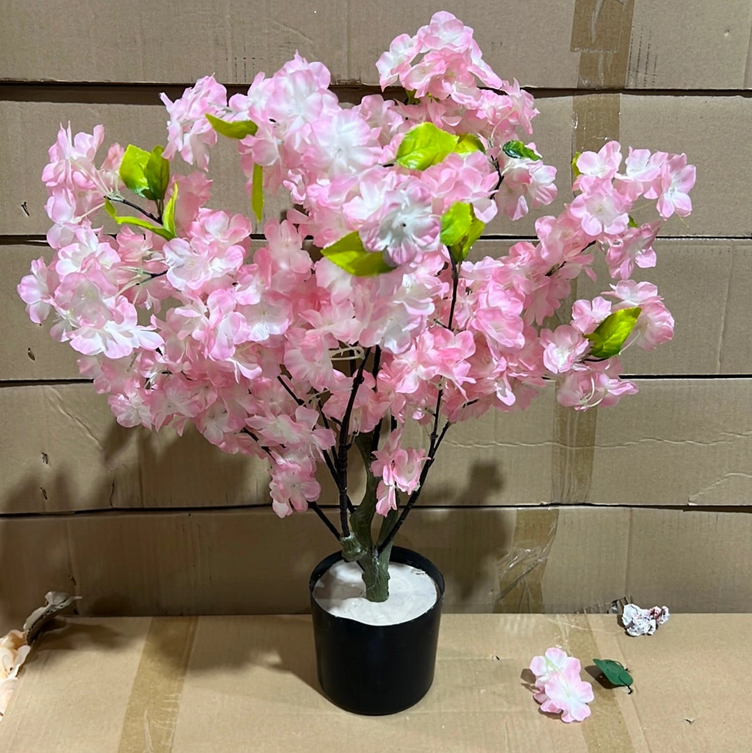 50 CM Tall Pink Cherry Blossom  Tree