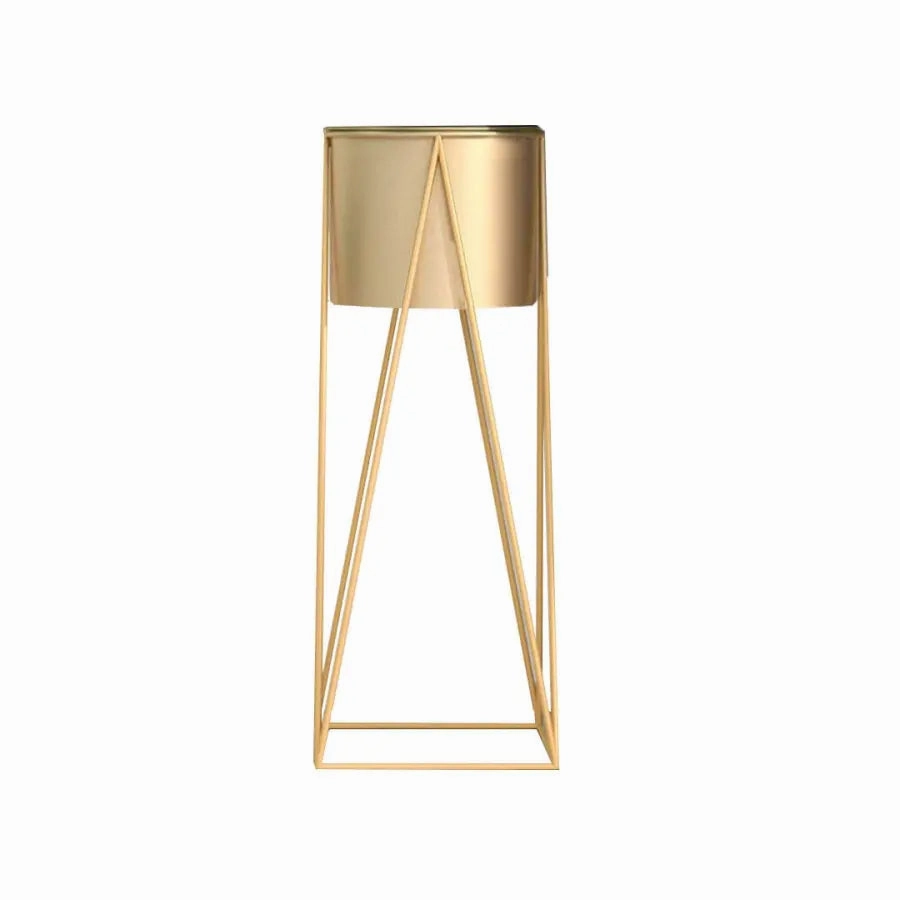 50cm Gold Metal Plant Stand,plant shelf accessories