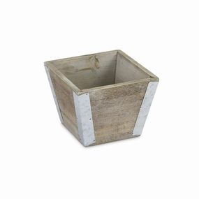 5638 - Samil Tapered Square Planter,flowerpot set decor