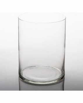 5"Dx7H Cylinder Vase,aesthetic flower vase