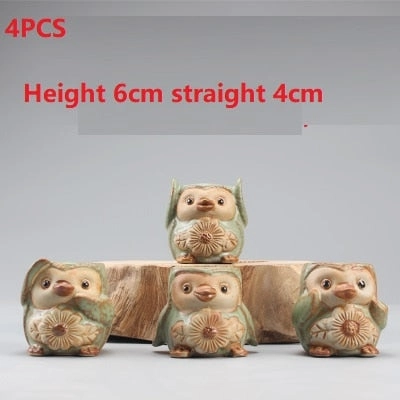 5Pcs Quality Cute Small Owl Shaped