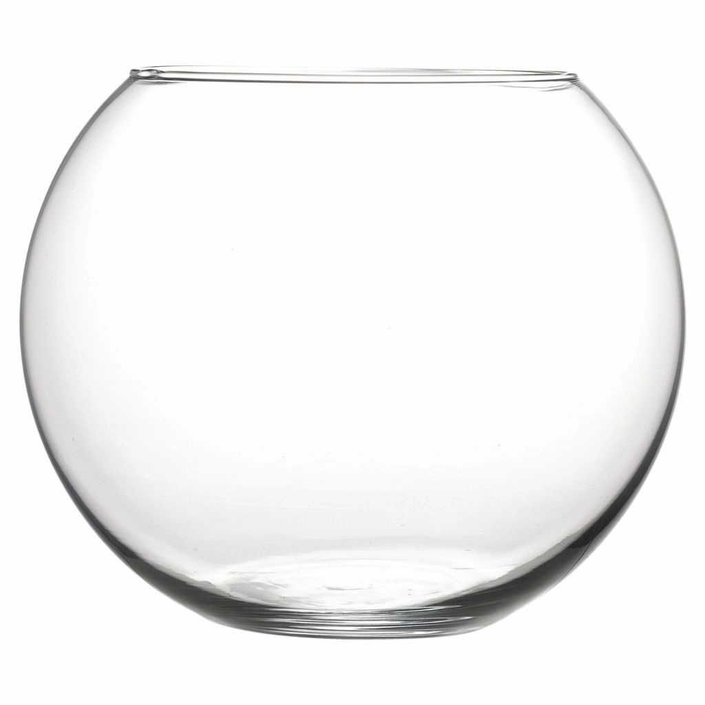 6" H Fish Bowl Vase