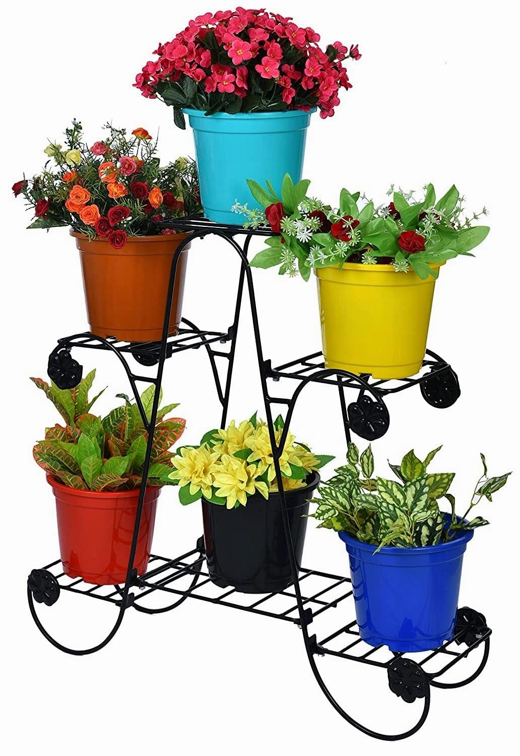 6 Tier Metal Planter Stand