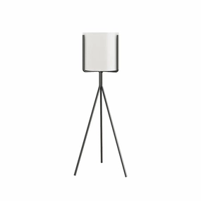 70cm Black & White Tripod Plant Stand,plant shelf accessories