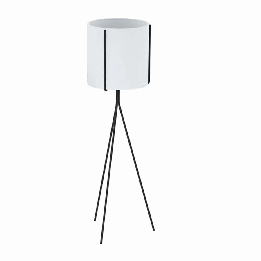 70cm Black & White Tripod Plant Stand