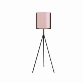 70cm Tripod Pink & Black Plant Stand,plant shelf accessories