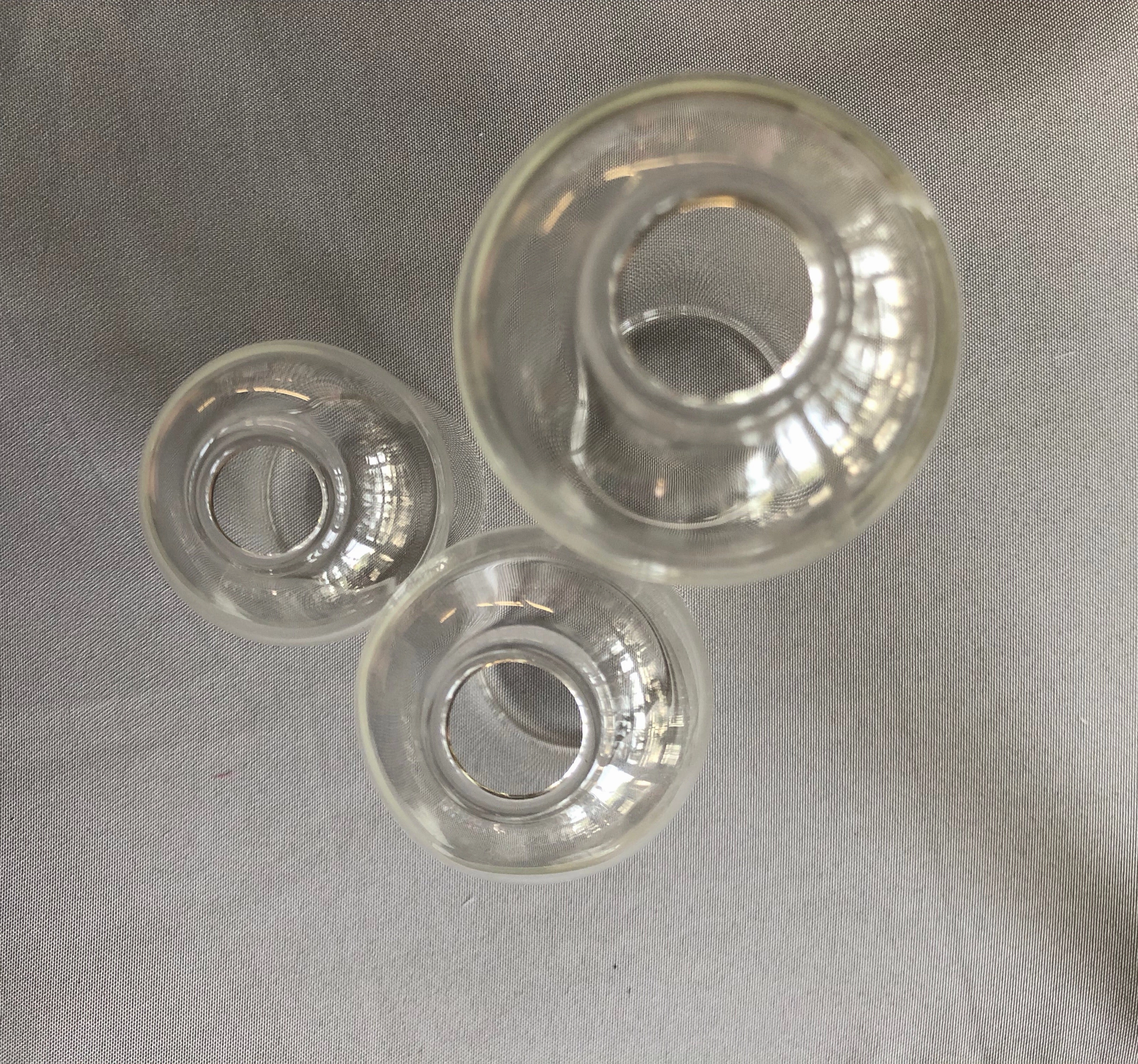 7.9" Bud Vase Lampwork Small vase wedding centerpiece