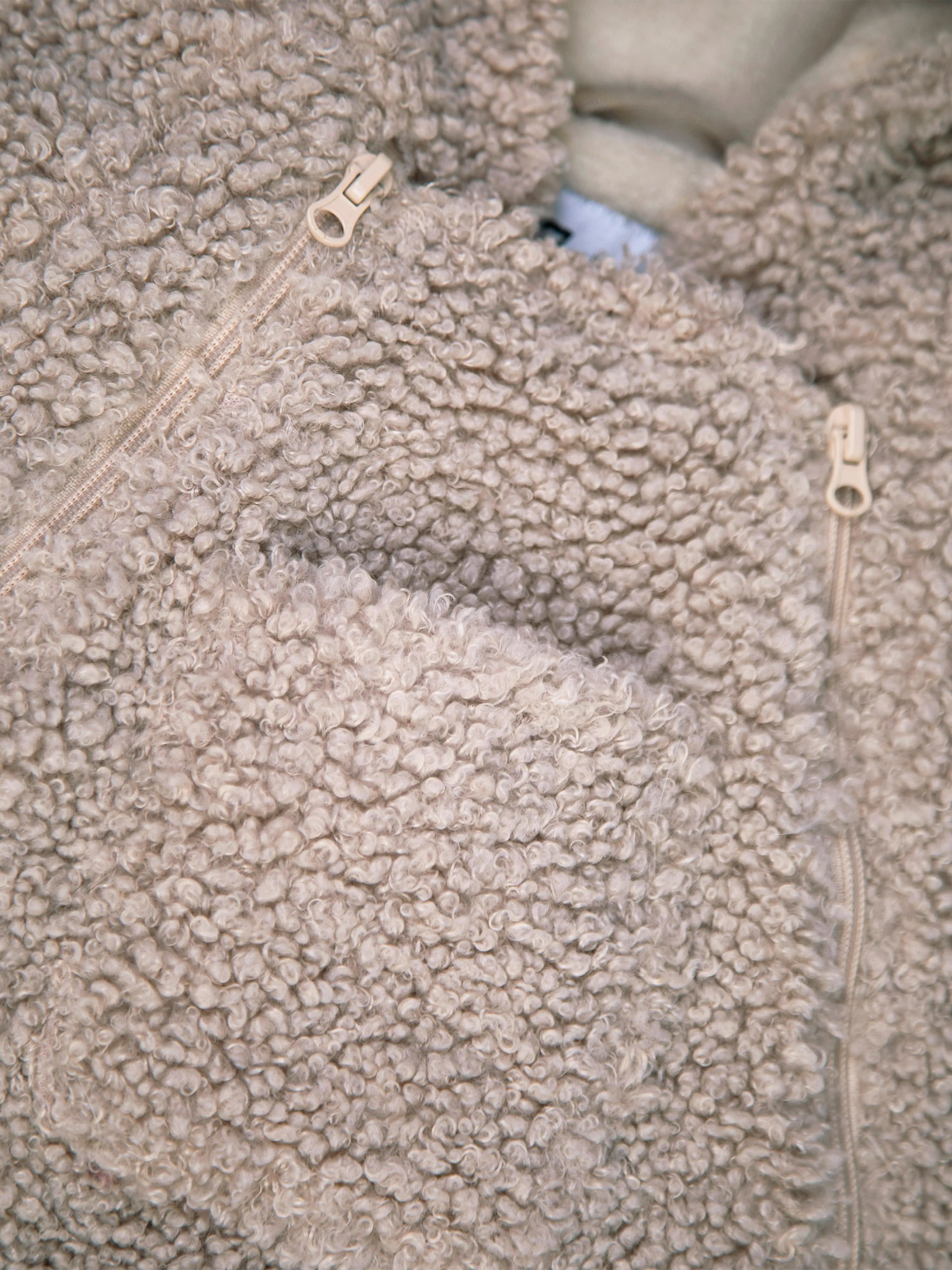 7AM Enfant Baby Schneeanzug - Teddy in Beige