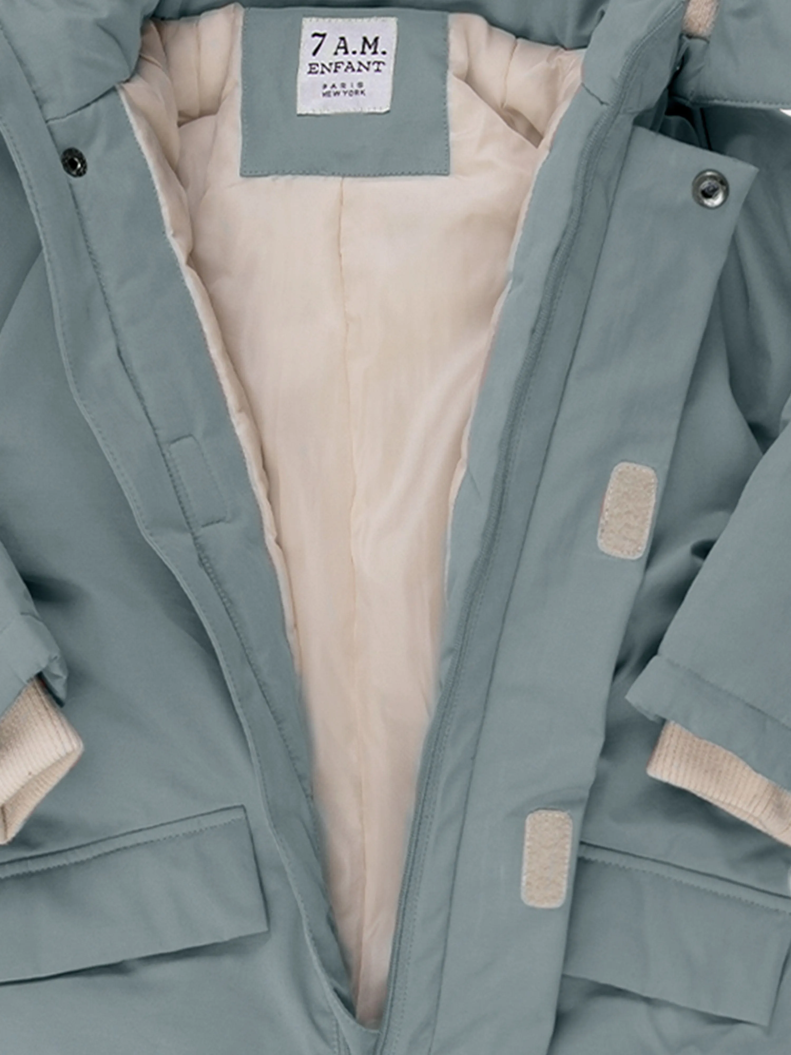 7AM Enfant Kinder Schneeanzug Grand-Benji in Blau