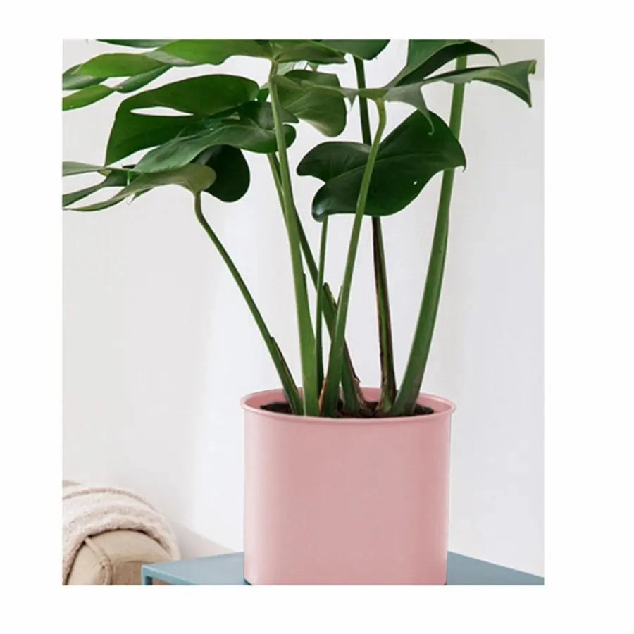 80cm Tripod Black & Pink Plant Stand
