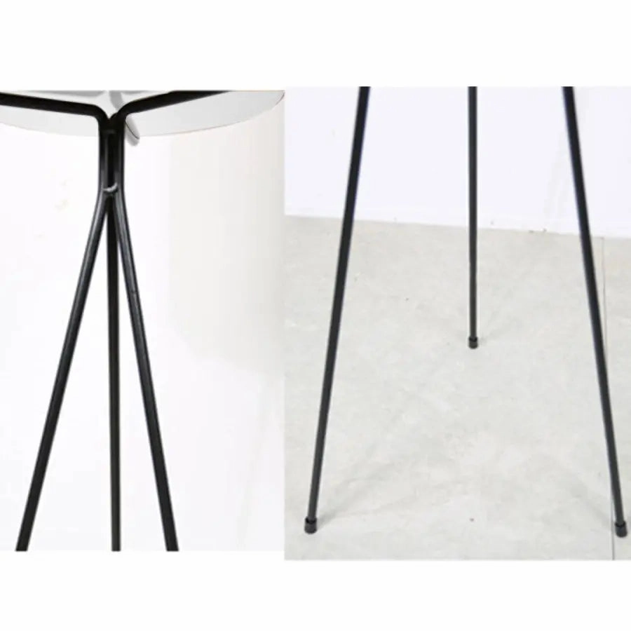 80cm Tripod Black & White Plant Stand