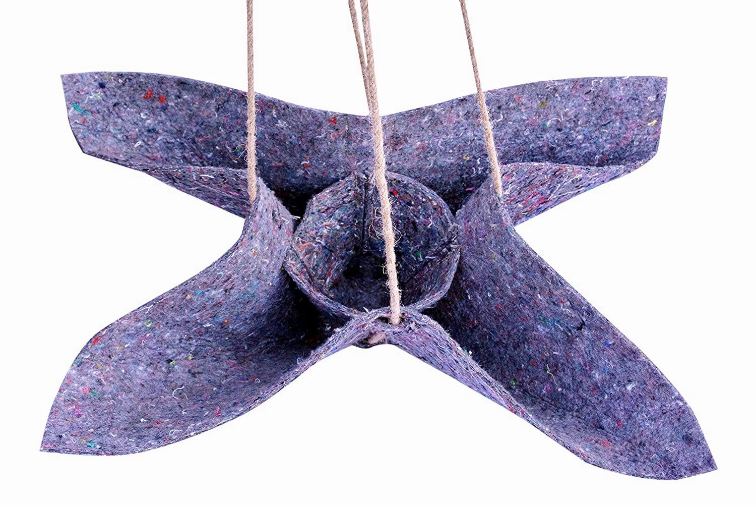 850 GSM Vertical Star Hanger Geotextile Planter (17x17x10 Inch)