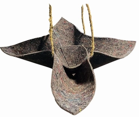 850 GSM Vertical Star Hanger Geotextile Planter (17x17x10 Inch),hanging suspension frame