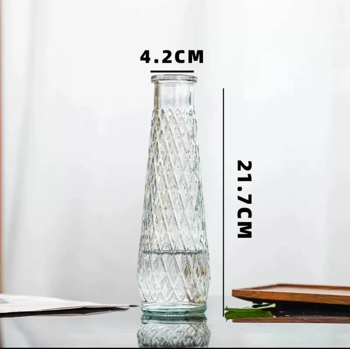 8.5 Bud Vase Small vase tower,aesthetic flower vase