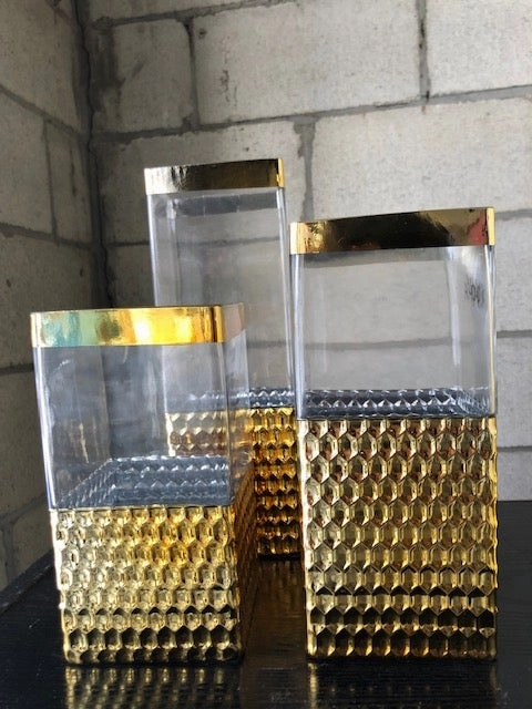 8 Honeycomb cube vase