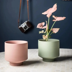 'The Rangers' Porcelain Indoor Planter,outdoor garden pot