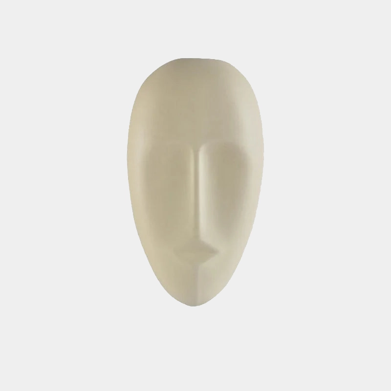 About a Face Ceramic Wall Accent &  Vase